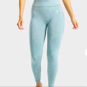 Gymshark Vital Rise Leggings - Light Green Marl
